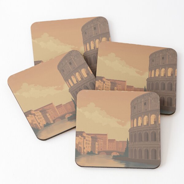 Item preview, Vintage Italy - Retro Travel Poster designed and sold by MidArtForge.