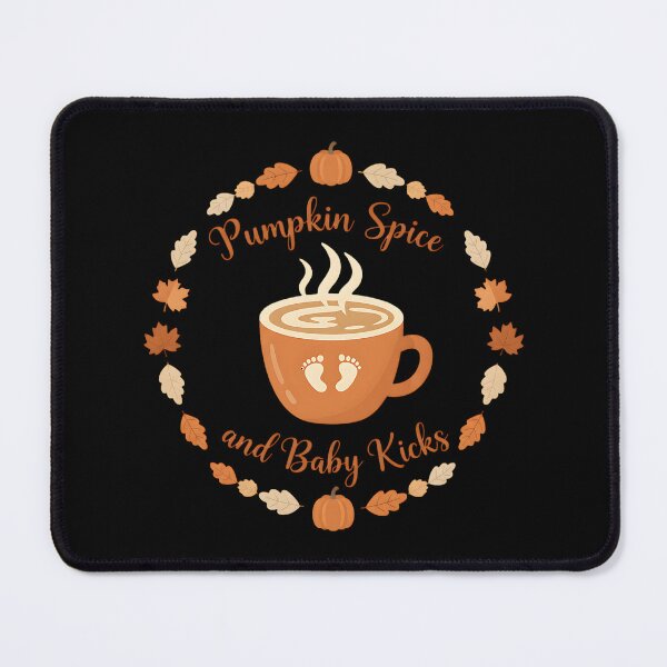 Item preview, Pumpkin Spice and Baby Kicks Art designed and sold by Silent Watch Threads..