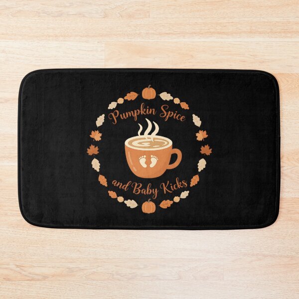 Item preview, Pumpkin Spice and Baby Kicks Art designed and sold by Silent Watch Threads..