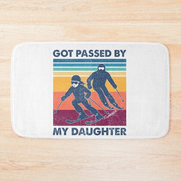 Item preview, Got Passed By My Daughter Funny Skiing Dad Retro Art designed and sold by LakenDraphil.