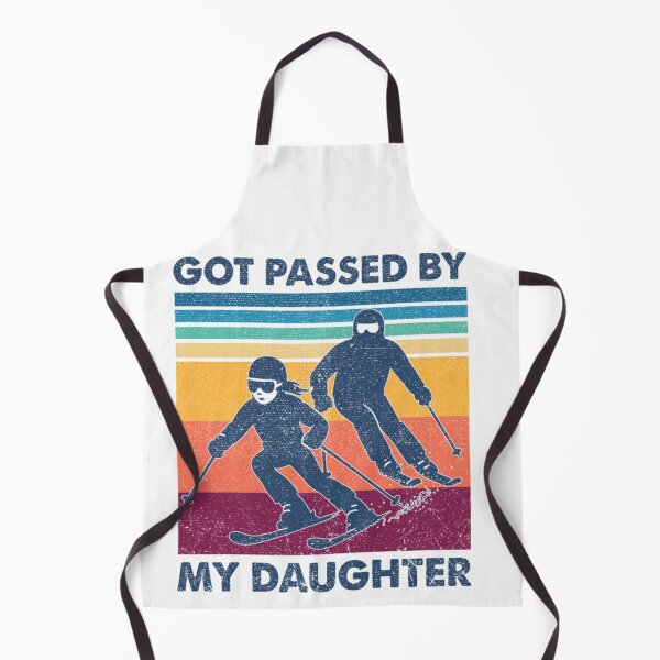 Item preview, Got Passed By My Daughter Funny Skiing Dad Retro Art designed and sold by LakenDraphil.