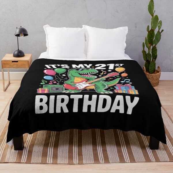 Item preview, Kids It's My 21st Birthday T-Rex 21 Year old Birthday designed and sold by NeomiStoreSS.