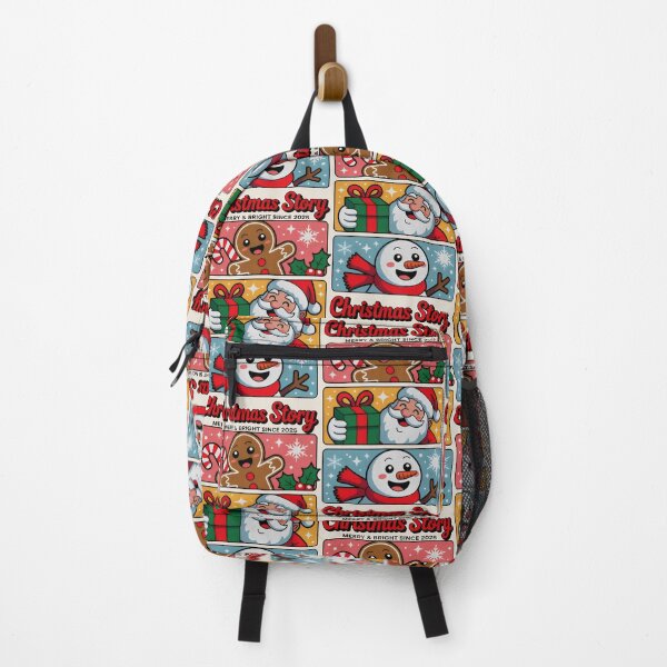 Item preview, Adorable Holiday Triptych Featuring Santa, Snowman, and Gingerbread Man designed and sold by SplashTastic.