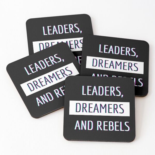 Item preview, Leaders, Dreamers and Rebels - Minimalist Design designed and sold by Maison_SLTN .