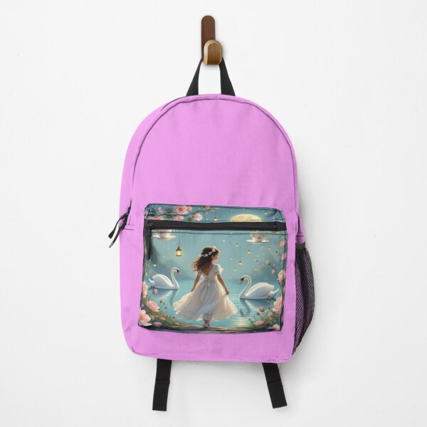 Item preview, Whimsical garden ballet – between swans, teacups & moonlit serenity designed and sold by FotoworldEdel.