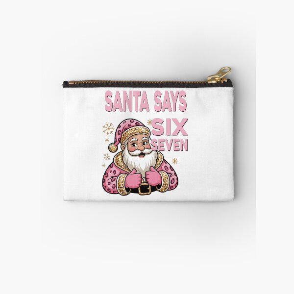 Item preview, Funny Pink Santa Says Six Seven Christmas 67 Meme Xmas Girls designed and sold by ZANNIX.