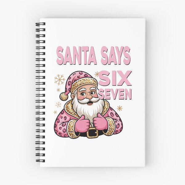 Item preview, Funny Pink Santa Says Six Seven Christmas 67 Meme Xmas Girls designed and sold by ZANNIX.