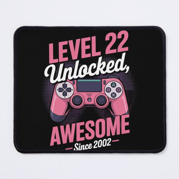 Item preview, Level 22 Unlocked 22th birthday girl video gamer 22 year old designed and sold by NeomiStoreSS.