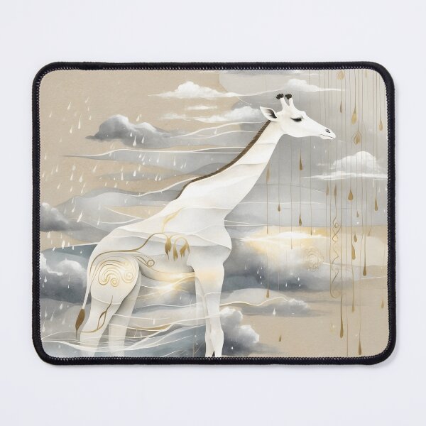 Item preview, Dreamwoven Guardian Giraffe – Golden Rain of Enkai by LaLi Designs designed and sold by LaLi-Designs.