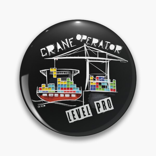 Item preview, CRANE OPERATOR LEVEL PRO designed and sold by GENZODESIGN.