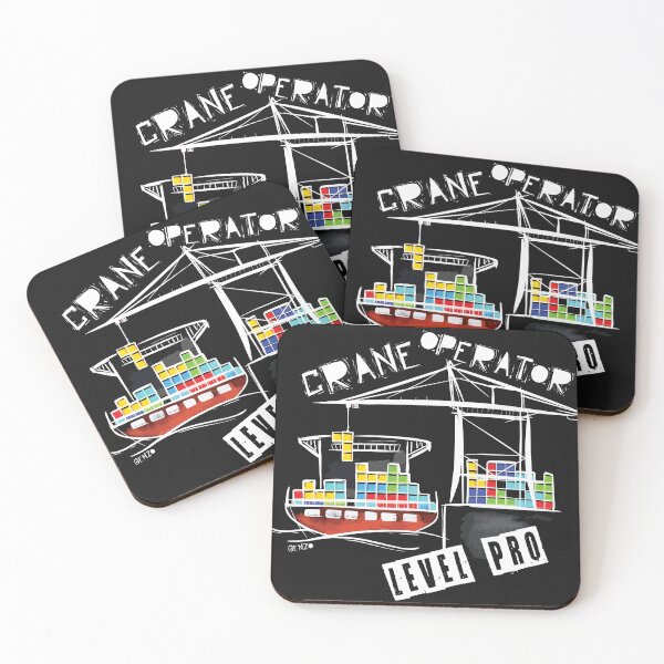 Item preview, CRANE OPERATOR LEVEL PRO designed and sold by GENZODESIGN.