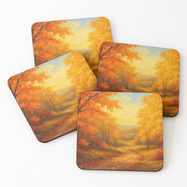 Item preview, Trilha na Floresta de Outono designed and sold by Leonornature.