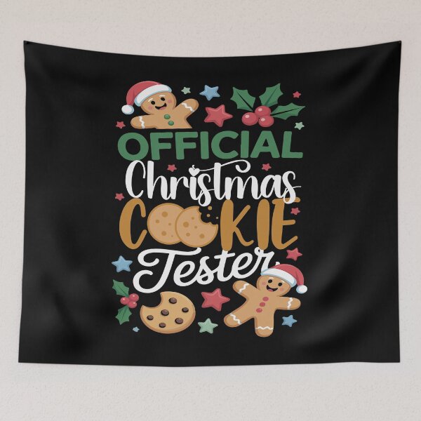 Item preview, Official Christmas Cookie Tester Funny Taster Baking Crew  designed and sold by ZANNIX.