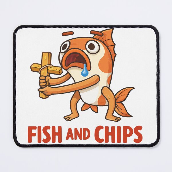 Item preview, Fish And Chips designed and sold by vectcd.