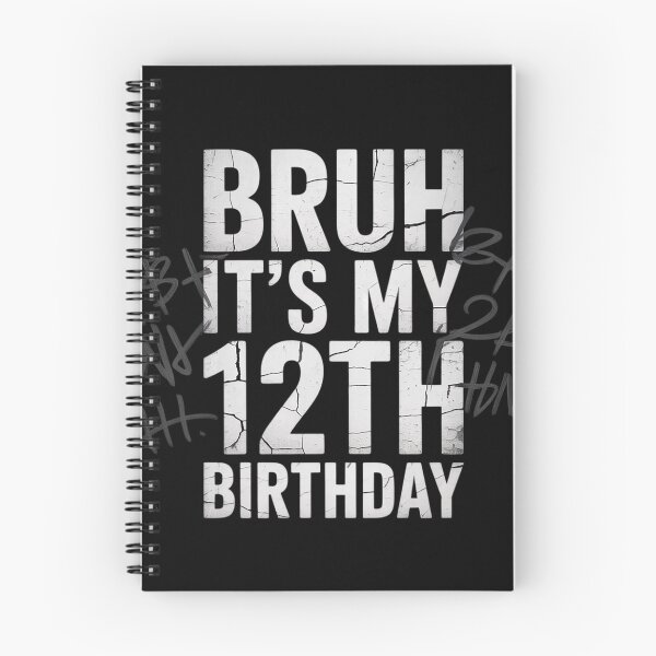 Item preview, Bruh It's My 12th Birthday I'm 12 Year Old Birthday  designed and sold by KonstanKoraner.