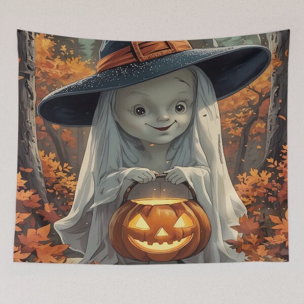 Item preview, Halloween Witchy Ghost designed and sold by tomorrowsart.