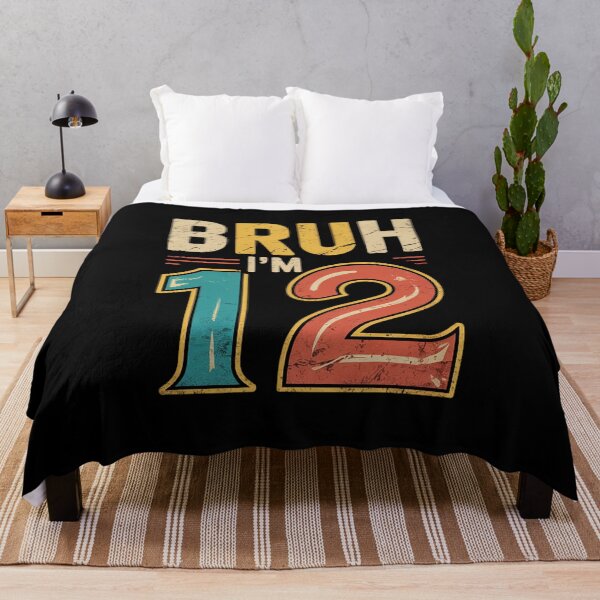 Item preview, Bruh It's My 12th Birthday I'm 12 Years Old Birthday Present designed and sold by KonstanKoraner.