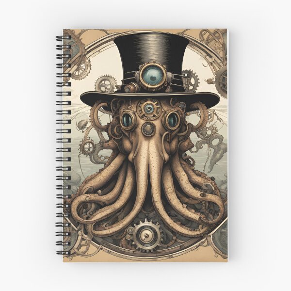 Item preview, Steampunk Octopus designed and sold by Musicdrip.