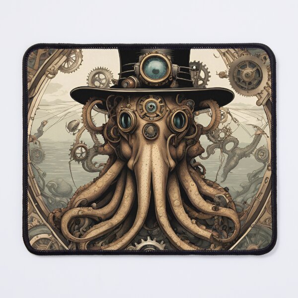 Item preview, Steampunk Octopus  designed and sold by Musicdrip.