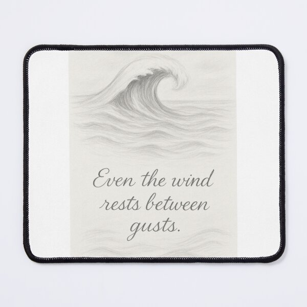 Item preview, Soft Pencil Inspirational Art – Rest, Roots & Waves designed and sold by Whispers of Life.