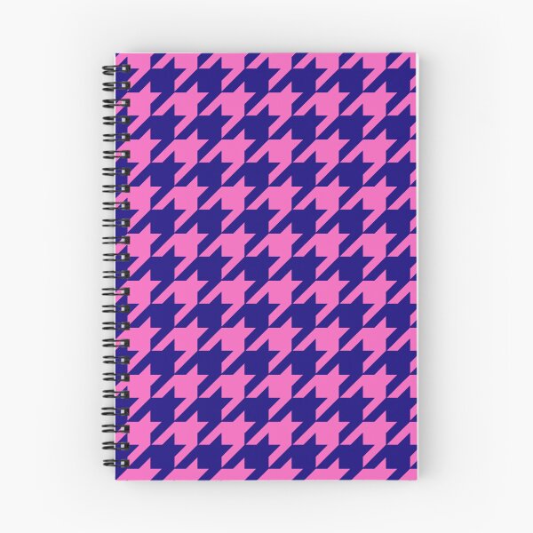 Item preview, Pink Blue Houndstooth Check Pattern Design  designed and sold by PatternTitan.