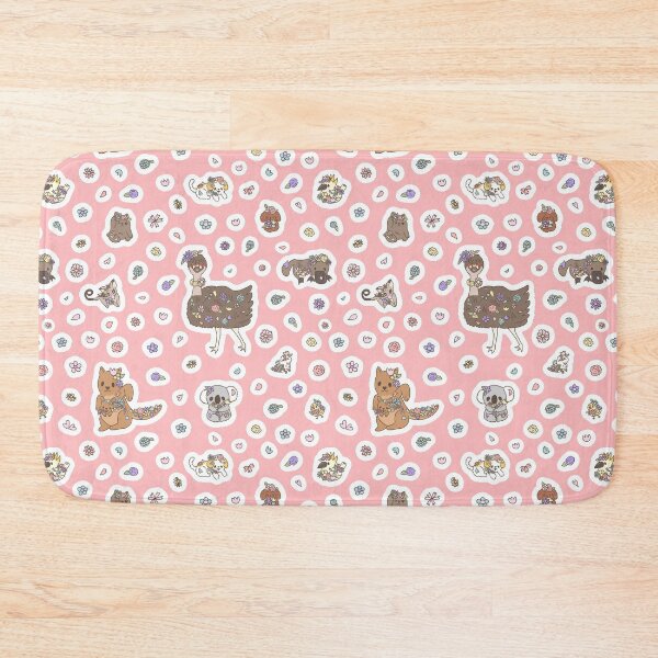 Item preview, Spring Aussie Animals (Pink) designed and sold by HarunaMcDesigns.