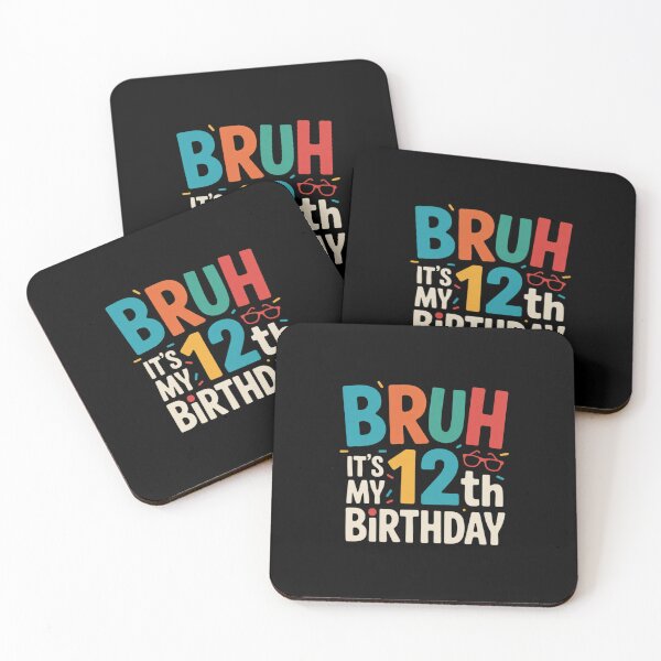Item preview, Bruh It's My 12th Birthday 12 Year Old Bday Part  designed and sold by KonstanKoraner.