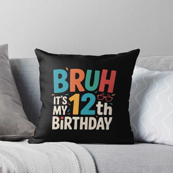 Item preview, Bruh It's My 12th Birthday 12 Year Old Bday Part  designed and sold by KonstanKoraner.