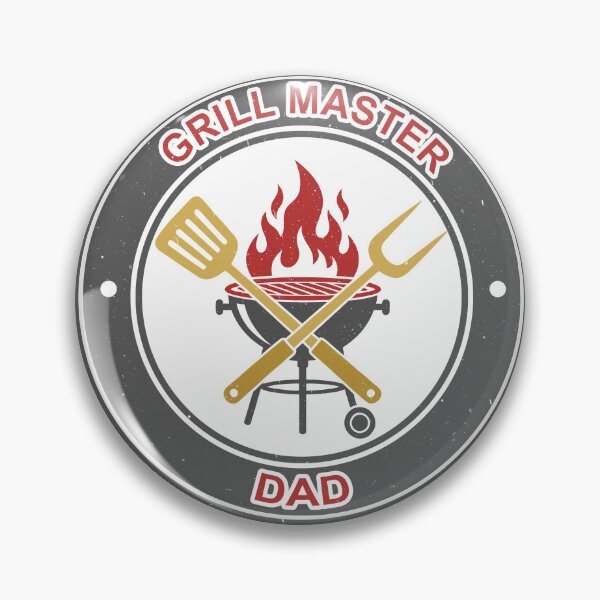 Item preview, Grill Master Dad Funny BBQ King of the Grill Father's Day & Birthday Gift designed and sold by amzwag.