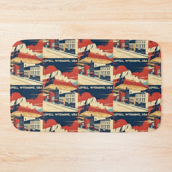 Item preview, Lovell Wyoming 1950s USA Vintage Travel Tourism designed and sold by TravelersGems.