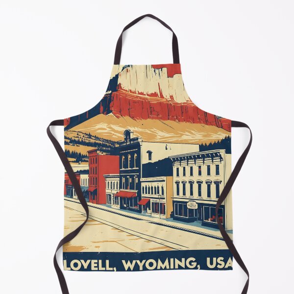 Item preview, Lovell Wyoming 1950s USA Vintage Travel Tourism designed and sold by TravelersGems.