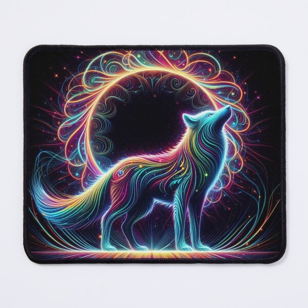 Item preview, Luminous Wolf – Guardian of the Night designed and sold by DreamArt Creations.