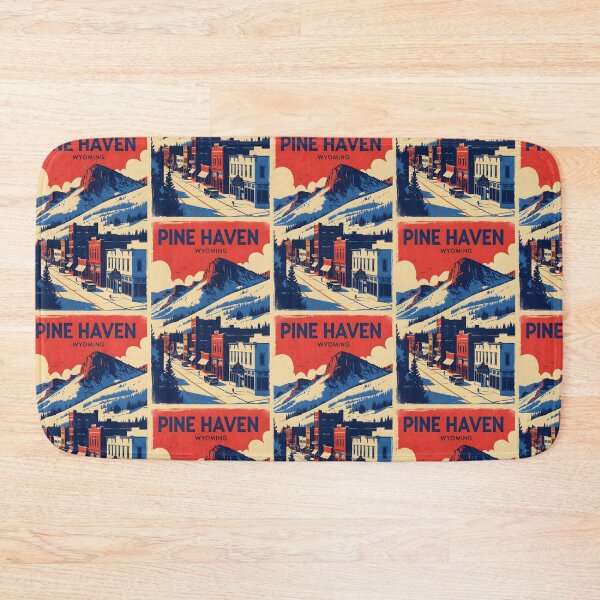 Item preview, Pine Haven Wyoming 1950s USA Vintage Travel Tourism designed and sold by TravelersGems.