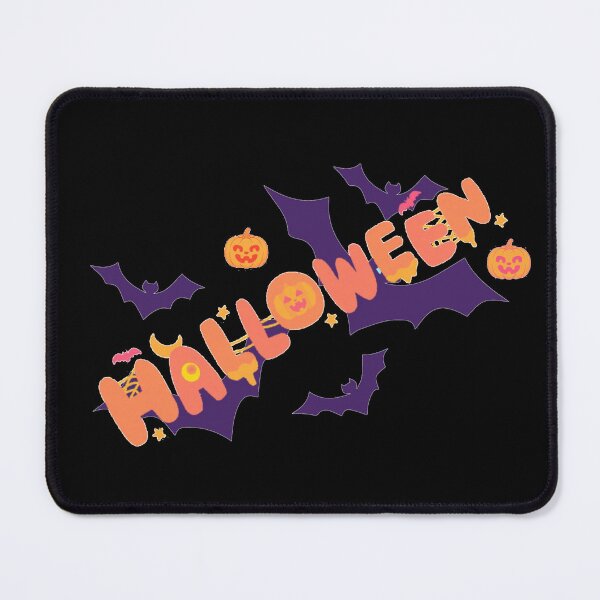 Item preview, Fun Halloween with Pumpkins and Bats – Festive and Colorful Design designed and sold by MarcelaOliva.