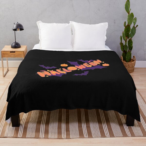 Item preview, Fun Halloween with Pumpkins and Bats – Festive and Colorful Design designed and sold by MarcelaOliva.