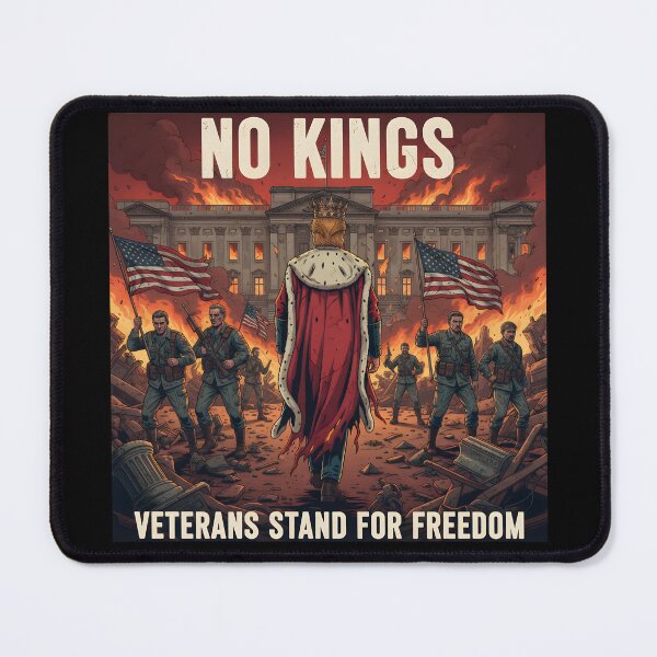 Item preview, No Kings Veterans Apocalypse | Post Apocalyptic Trump Satire | Patriotic Freedom & Liberty Design designed and sold by RDRdesign.