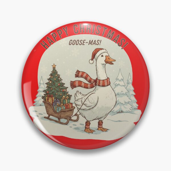 Item preview, Goose On The Loose: Cozy Christmas Goose Sleigh Ride - Funny Xmas Gift designed and sold by designwiss.