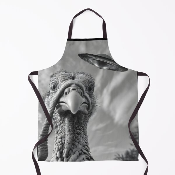 Item preview, Alien Turkey UFO Selfie designed and sold by BloomMarch.