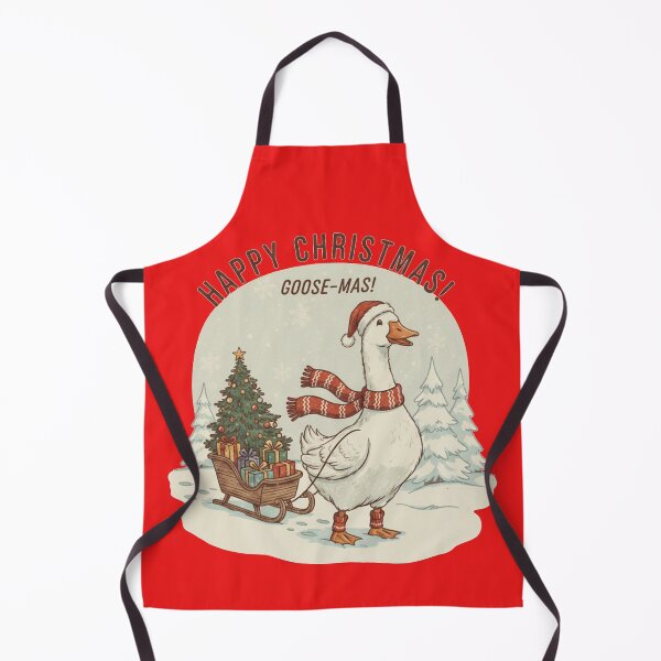 Item preview, Goose On The Loose: Cozy Christmas Goose Sleigh Ride - Funny Xmas Gift designed and sold by designwiss.