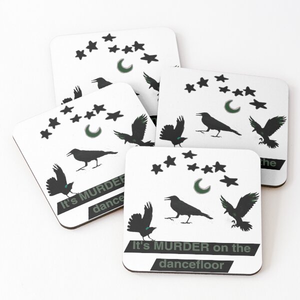 Item preview, Crows on the dancefloor  designed and sold by Rebecca Stuart-Milgate.