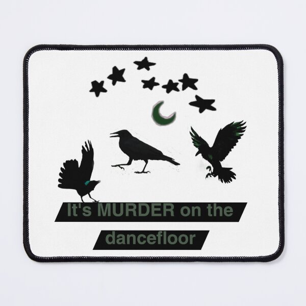 Item preview, Crows on the dancefloor  designed and sold by Rebecca Stuart-Milgate.
