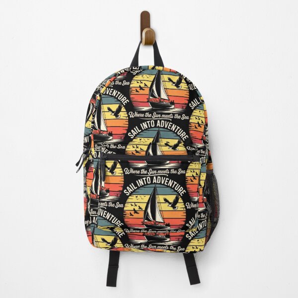 Item preview, Classic Sailboat Under Warm Horizons designed and sold by SplashTastic.