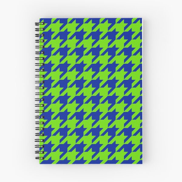 Item preview, Green Blue Houndstooth Check Pattern Design  designed and sold by PatternTitan.