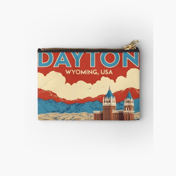Item preview, Dayton Wyoming 1950s USA Vintage Travel Tourism designed and sold by TravelersGems.