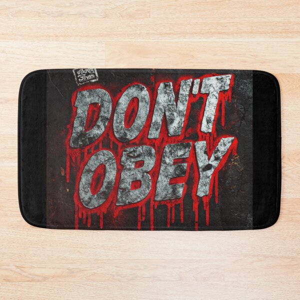 Item preview, DON’T OBEY – Bold Rebel Street Protest Art designed and sold by Tommy's Arts.