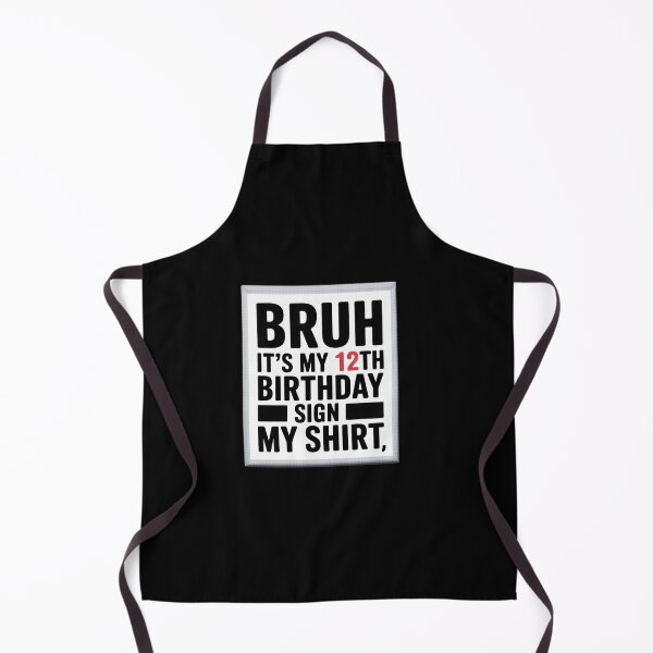 Item preview, Bruh It's My 12th Birthday Twelve 12 Year Old 12yr Confetti  designed and sold by KonstanKoraner.