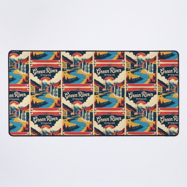 Item preview, Green River Wyoming 1950s USA Vintage Travel Tourism designed and sold by TravelersGems.
