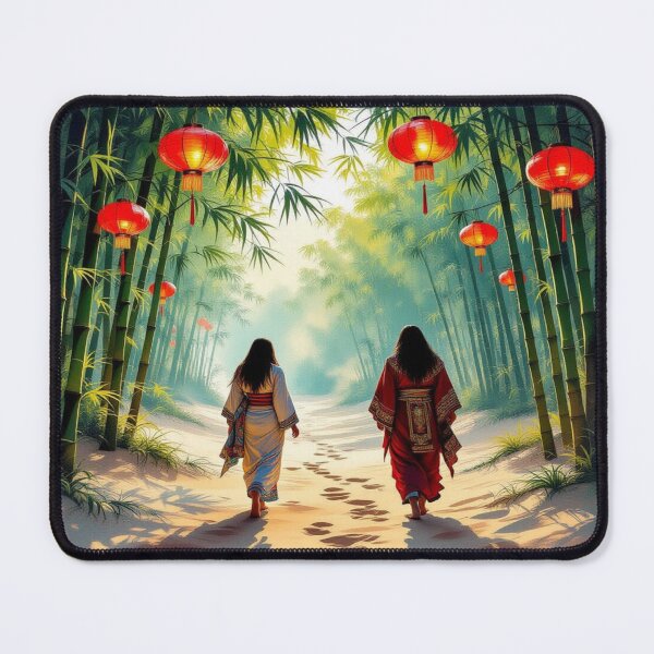 Item preview, Between bamboo and lantern light – a quiet path through culture, light and barefoot tradition designed and sold by FotoworldEdel.