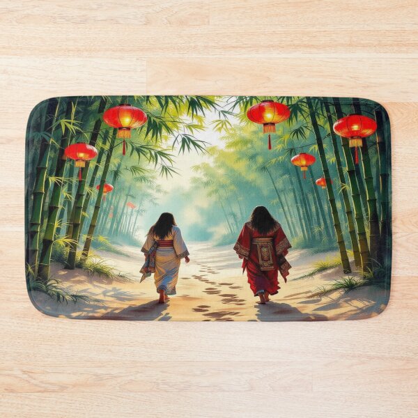 Item preview, Between bamboo and lantern light – a quiet path through culture, light and barefoot tradition designed and sold by FotoworldEdel.