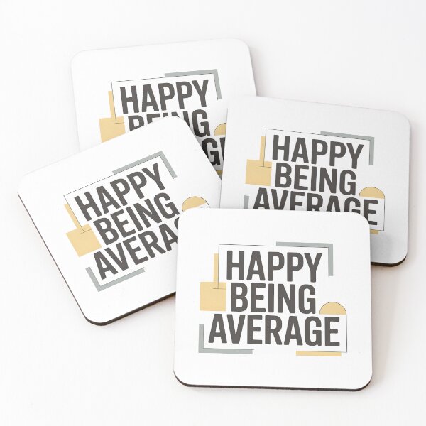 Item preview, Happy Being Average designed and sold by SignumShop.
